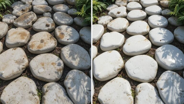 Pedras Brancas de Jardim Encardidas? Veja Como Recuperar o Brilho