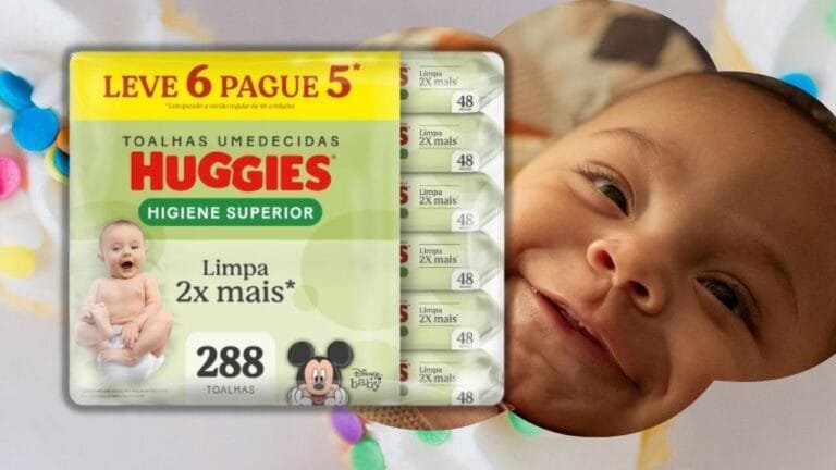 Lenços Umedecido para Bebê Huggies Higiene