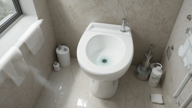 Limpeza rápida e eficaz para deixar o vaso sanitário sempre branco