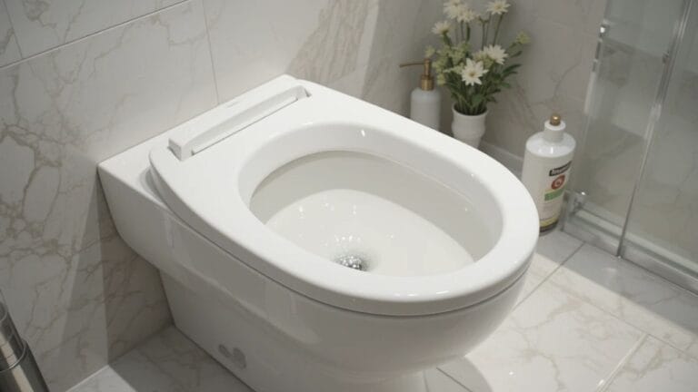 Remoção de sujeira pesada no vaso sanitário de forma econômica