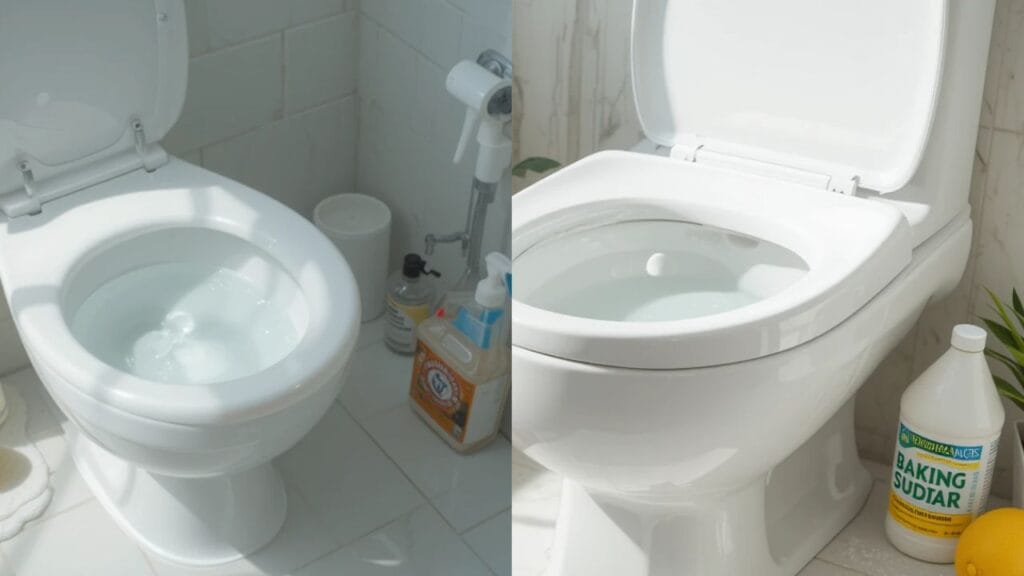 como tirar mancha de vaso sanitário