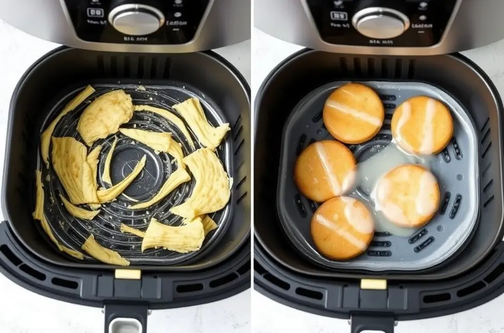 Mistura para Limpar a Airfryer e Outros Eletrodomésticos
