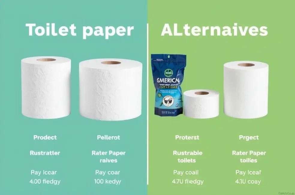 Alternativas Sustentáveis ao Papel Higiênico