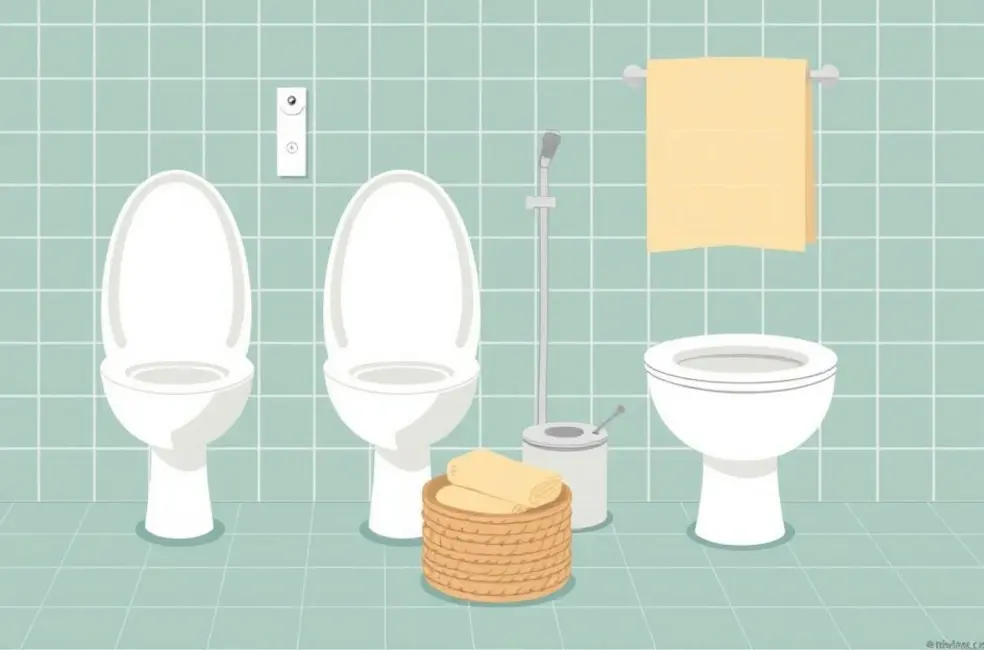 Alternativas ao Papel Higiênico: Lavagem e Reutilização