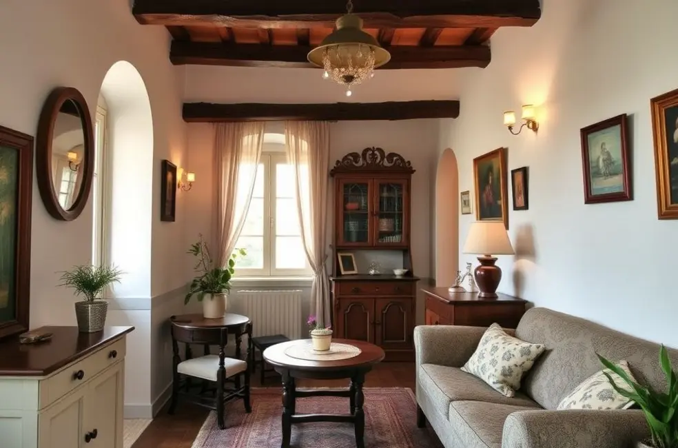 Integração do Estilo Toscano em Apartamentos e Espaços Menores