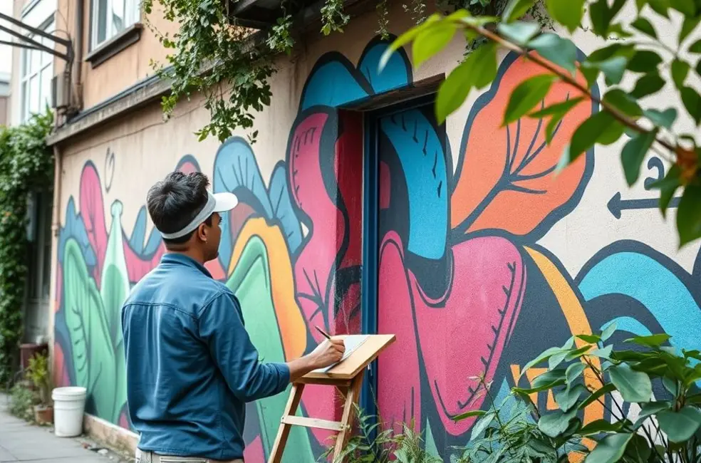 Blumenau e a Arte Urbana: Um Mosaico de Criatividade