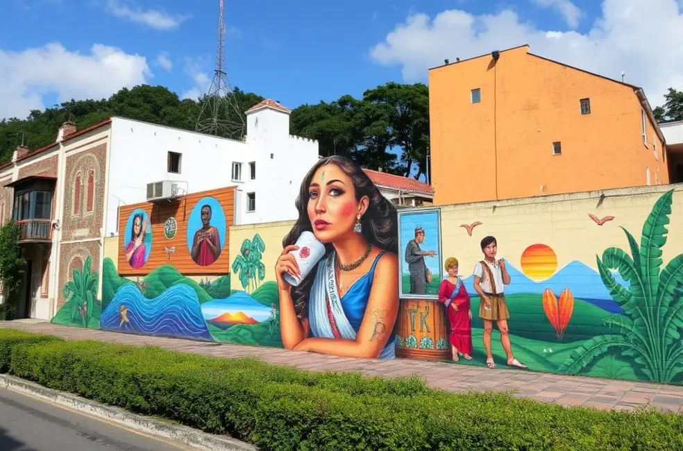 arte ao ar livre