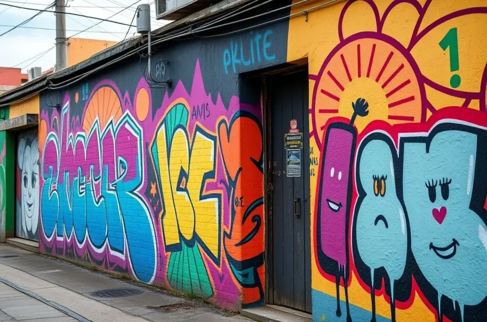 Arte urbana em Blumenau