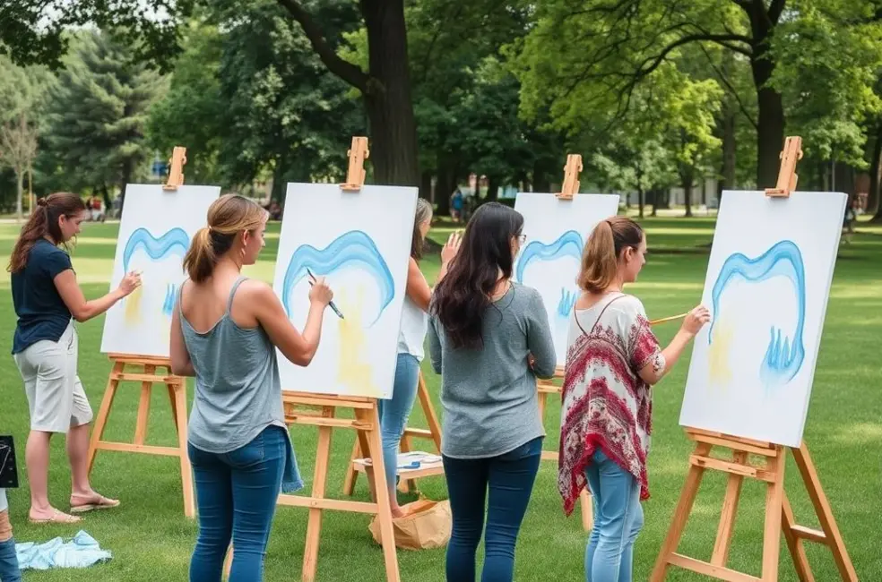 Aulas e Atividades de Arte ao Ar Livre