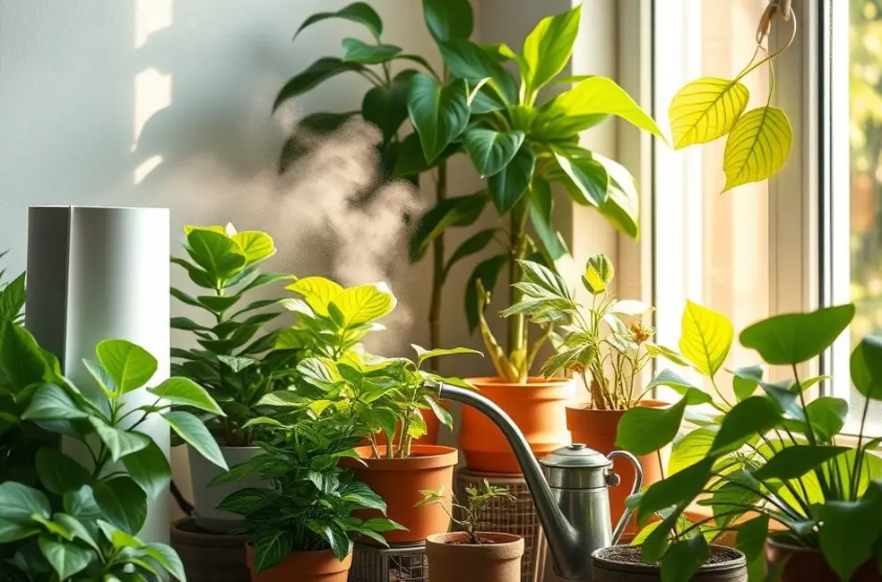 Cuidados e Manutenção de Plantas de Interior
