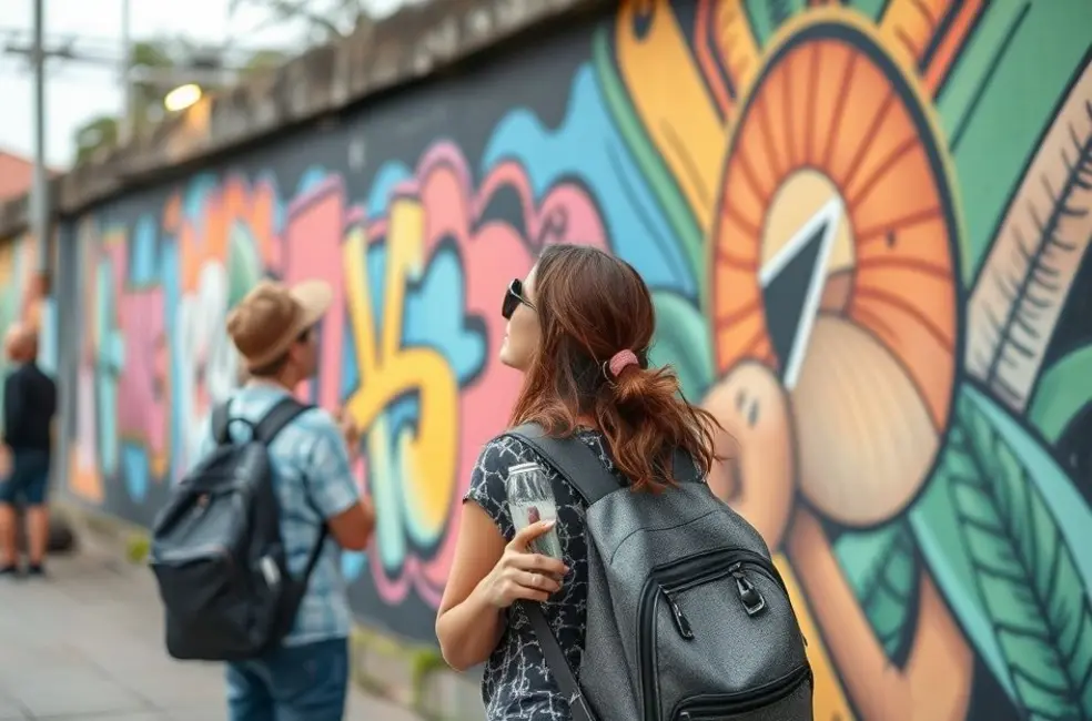 Como Visitar os Melhores Muros Artísticos de Blumenau