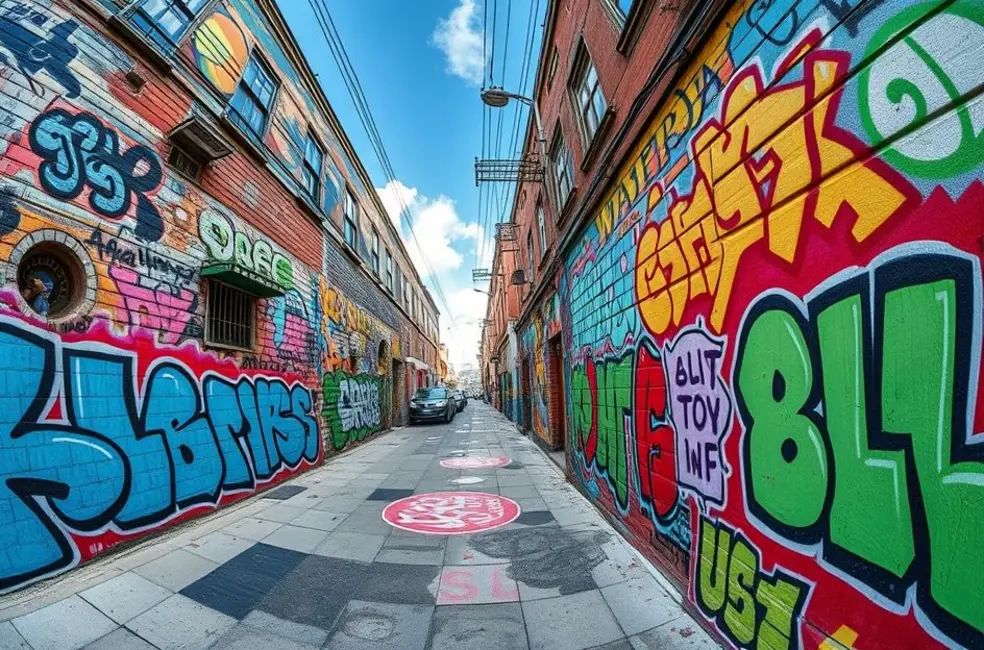 Arte urbana em Blumenau