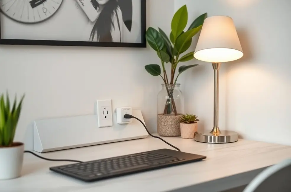 Como Integrar as Tomadas à Decoração